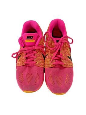 Nike Womens Lunarglide 7 Athletic Shoes Running Lace Up Pink